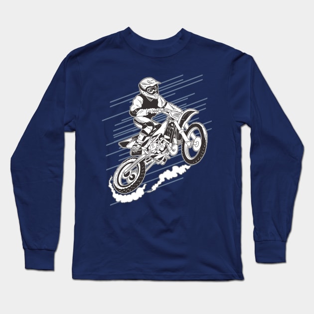 Motorcycle Long Sleeve T-Shirt by letnothingstopyou